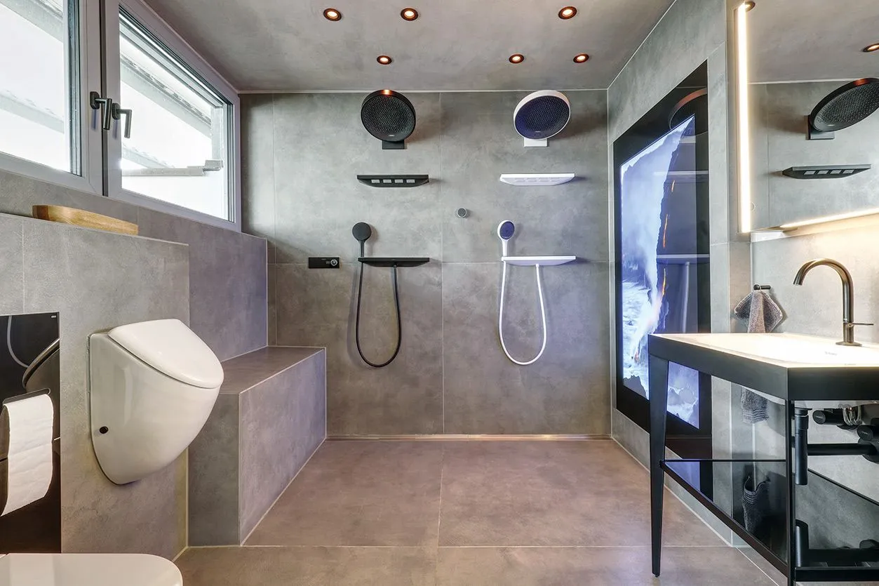 Wellness-Spa-Bad mit Sauna im Raum Kronberg