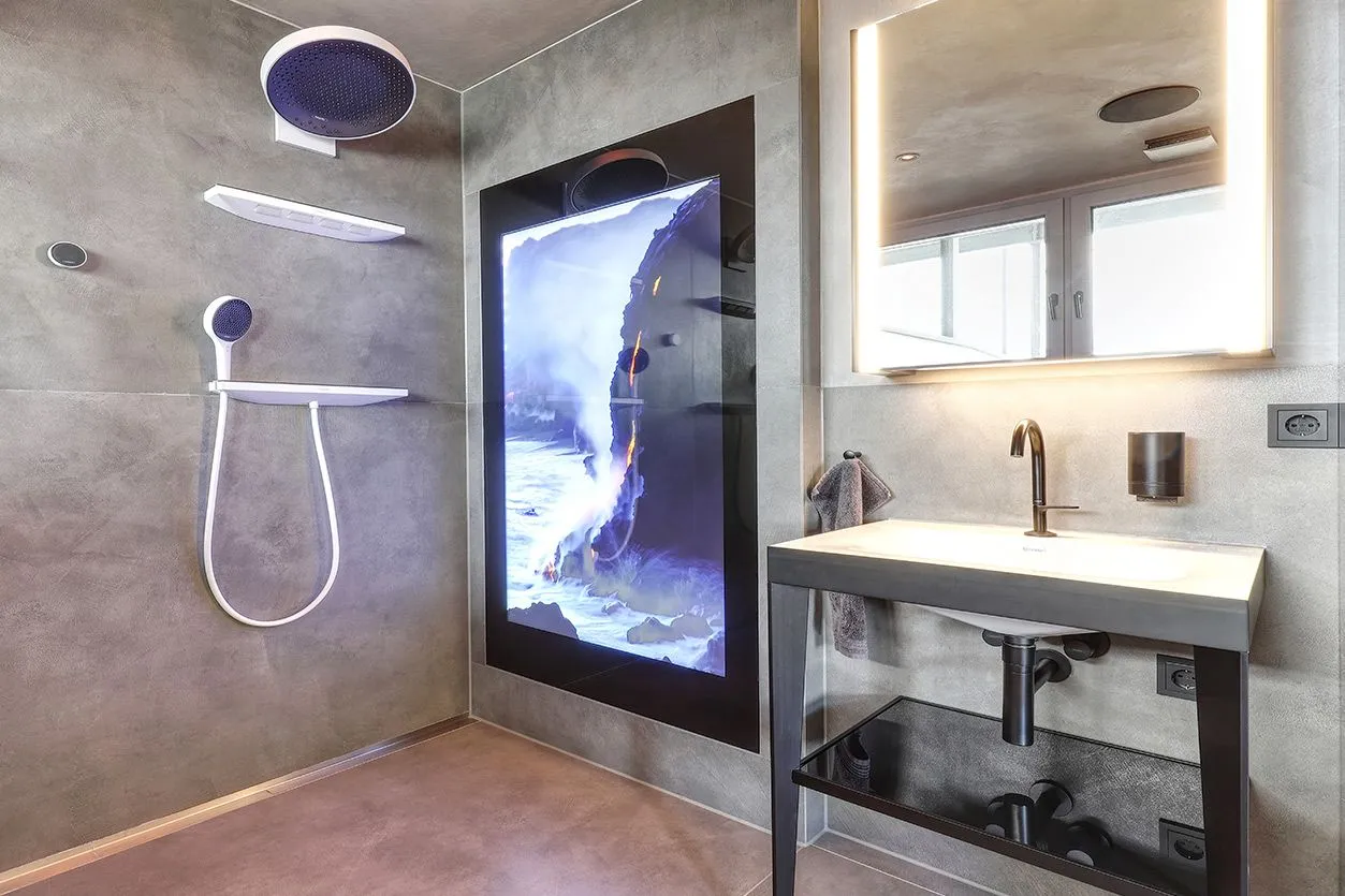 Badsanierung Wellness-Spa-Bad mit Sauna im Raum Kronberg