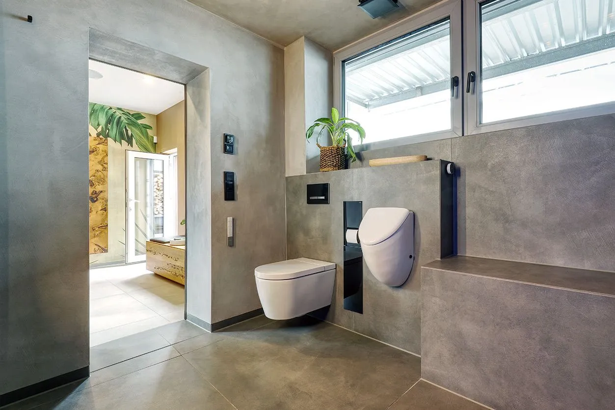 Badsanierung Wellness-Spa-Bad mit Sauna im Raum Kronberg