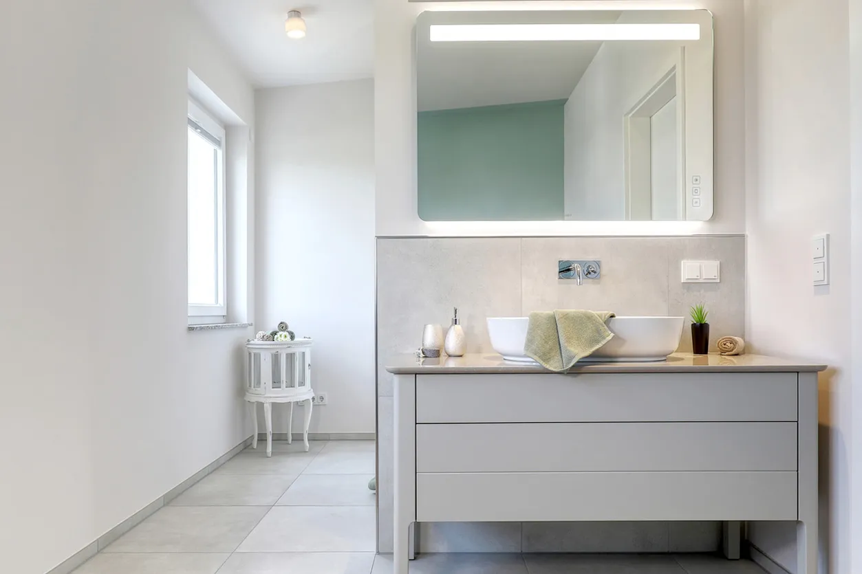 Badrenovierung en Suite mit Charme — Region Oberursel