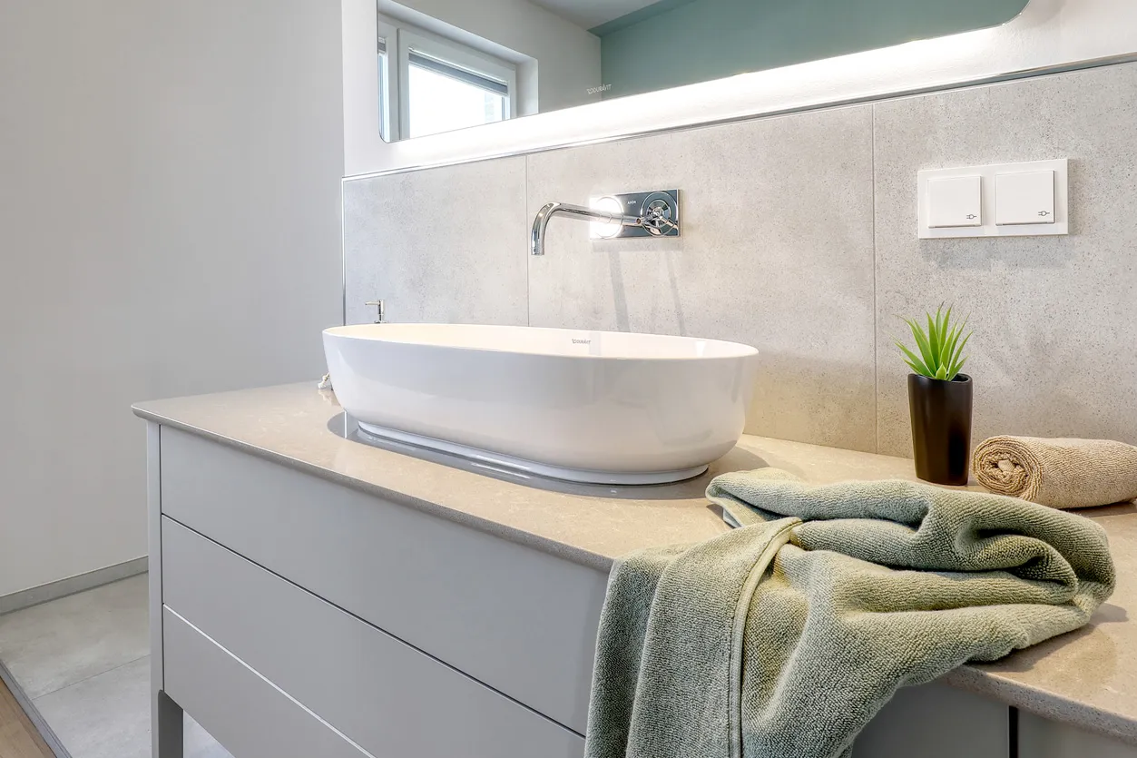 Badrenovierung en Suite mit Charme — Region Oberursel